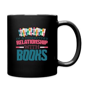 Book Lover's Bond - Full Colour Mug - black - Right