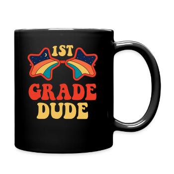Professeur de maternelle Drôle Étudiant 1er Diplôme - Mug uni - noir - Droite