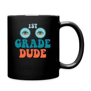 Professeur de maternelle Drôle Étudiant 1er Diplôme - Mug uni - noir - Droite
