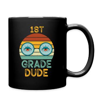 Professeur de maternelle Drôle Étudiant 1er Diplôme - Mug uni - noir - Droite