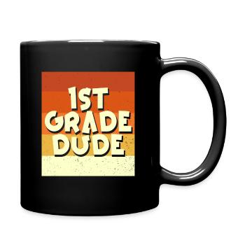 Professeur de maternelle Drôle Étudiant 1er Diplôme - Mug uni - noir - Droite