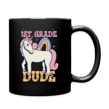 Professeur de maternelle Drôle Étudiant 1er Diplôme - Mug uni - noir - Droite