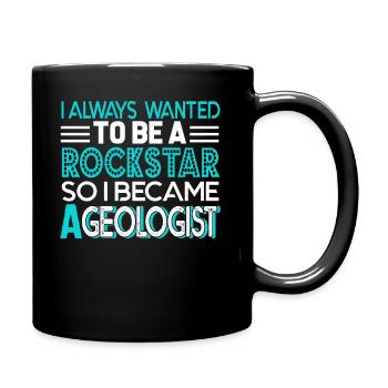 Geologist So I Became A Geologist - Full Colour Mug - black - Right