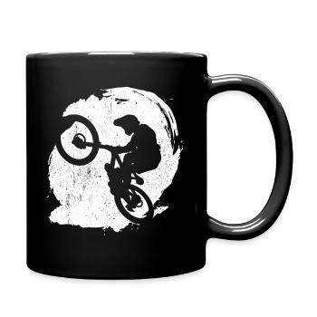 BMX Color Fan De Vélo Biker BMX Cycliste - Mug uni - noir - Droite