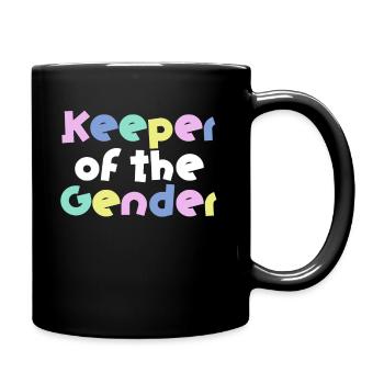 Keeper Of The Gender - Full Colour Mug - black - Right