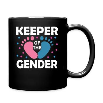 Keeper Of The Gender - Full Colour Mug - black - Right