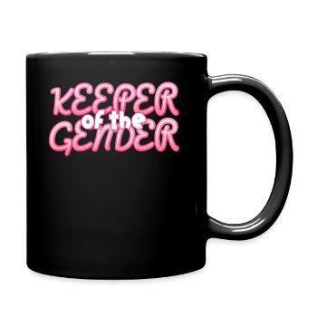 Keeper Of The Gender - Full Colour Mug - black - Right