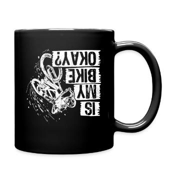 BMX Bike Fans de vélo Bike Biker BMX Vélos - Mug uni - noir - Droite
