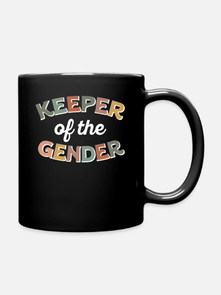 Hüter des Geschlechts - Tasse einfarbig - Schwarz