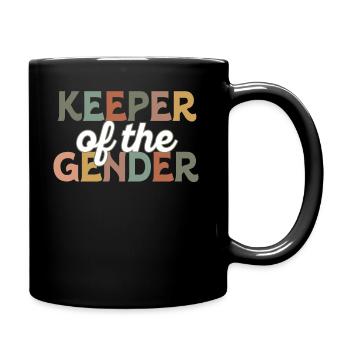 Keeper Of The Gender - Full Colour Mug - black - Right