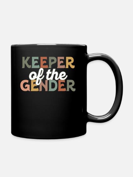 Hüter des Geschlechts - Tasse einfarbig - Schwarz