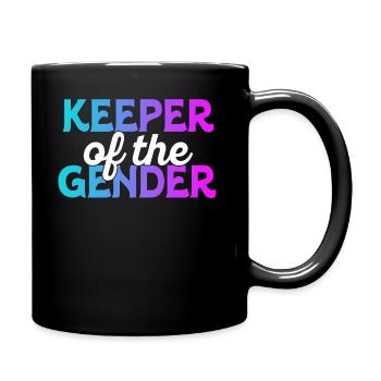 Keeper Of The Gender - Full Colour Mug - black - Right