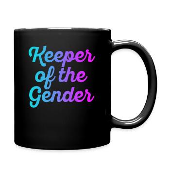 Keeper Of The Gender - Full Colour Mug - black - Right