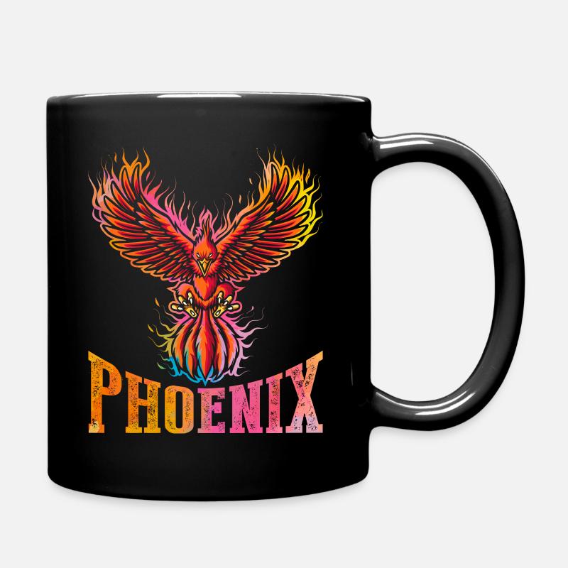 Phönix - Tasse einfarbig - Schwarz
