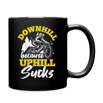 VTT VTT Fans de vélo Bike Biker Retro MTB - Mug uni - noir - Droite