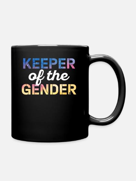 Hüter des Geschlechts - Tasse einfarbig - Schwarz