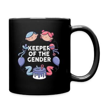 Keeper Of The Gender - Full Colour Mug - black - Right