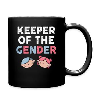 Keeper Of The Gender - Full Colour Mug - black - Right