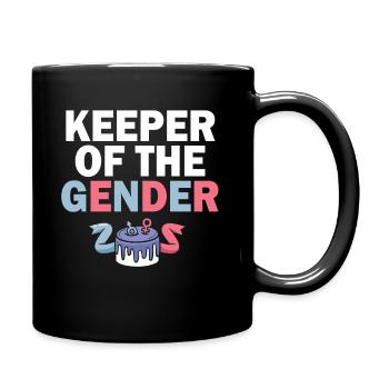 Keeper Of The Gender - Full Colour Mug - black - Right