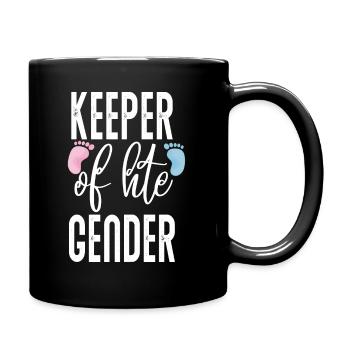 Keeper Of The Gender - Full Colour Mug - black - Right