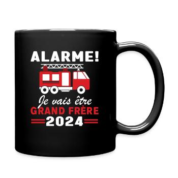 I'm going to be a big brother 2024 / Future big brother - Full Colour Mug - black - Right