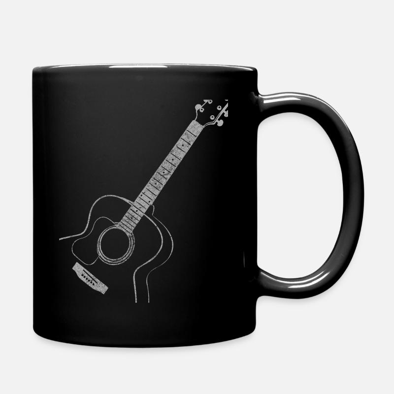Guitare cadeau guitariste Vintage - Mug uni - noir
