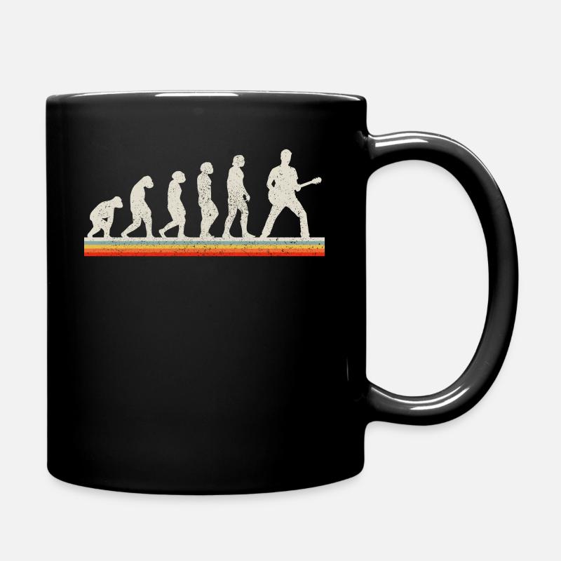 Guitare cadeau guitariste Vintage - Mug uni - noir