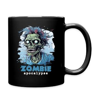 Zombie Apocalypse Zombies Morts-vivants Halloween - Mug uni - noir - Droite