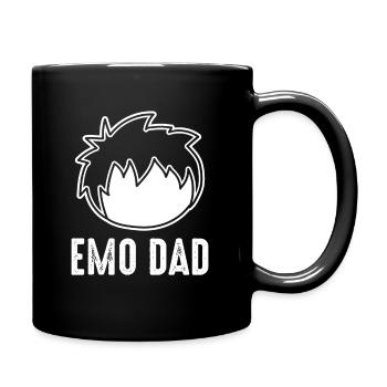 Emo Staff Emo Y2K Emo Goth Gothic Alt Alternative - Tasse einfarbig - Schwarz - Rechts