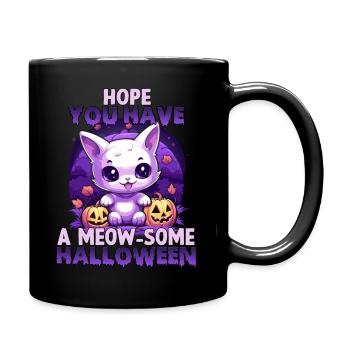Kawaii Stuff Costume chat d'Halloween cadeau - Mug uni - noir - Droite