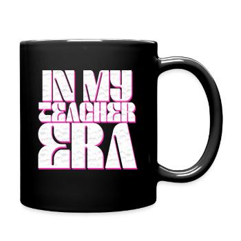 In My Teaching Era Teaching - Full Colour Mug - black - Right