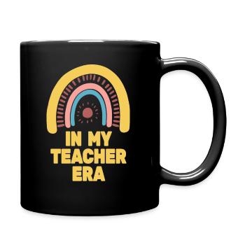 In My Teaching Era Teaching - Full Colour Mug - black - Right