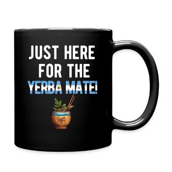 Argentinien Argentinische Flagge Männer Damen Camisa - Tasse einfarbig - Schwarz - Rechts