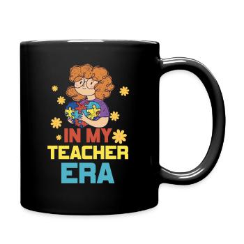 In My Teaching Era Teaching - Full Colour Mug - black - Right