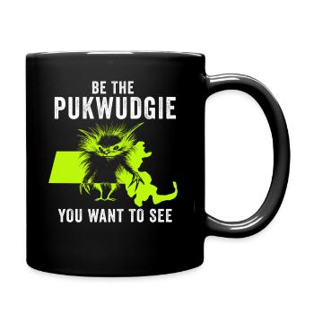 Pukwudgie Kryptide Folklore Mythen - Tasse einfarbig - Schwarz - Rechts