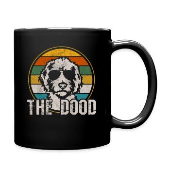 Goldendoodle Dog The Dood Gift - Full Colour Mug - black - Right