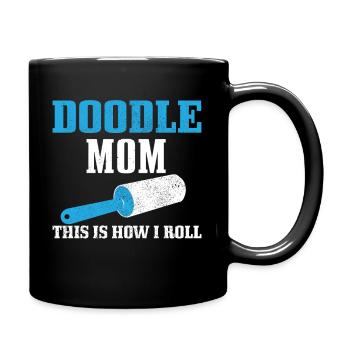Goldendoodle Dog The Dood Gift - Full Colour Mug - black - Right