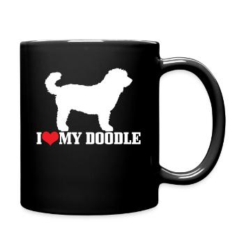 Goldendoodle Dog The Dood Gift - Full Colour Mug - black - Right