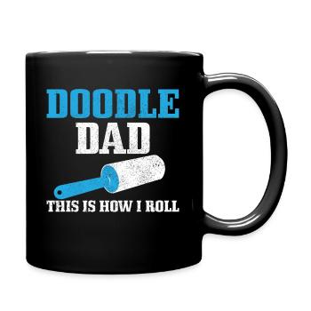 Goldendoodle Chien Doodle Papa Cadeau - Mug uni - noir - Droite