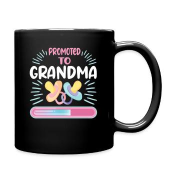 Granny 2024 Granny-to-be 2024 Loading - Full Colour Mug - black - Right