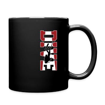 Plongée drôle Vintage plongeur cadeau - Mug uni - noir - Droite