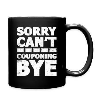 Coupon de points - Mug uni - noir - Droite