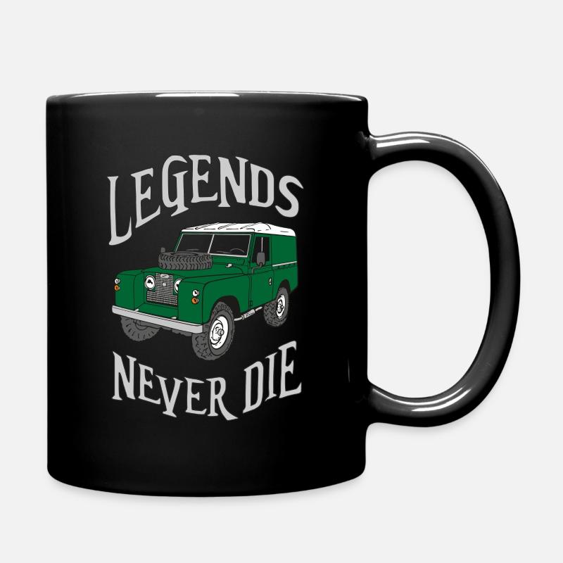 LR Series 2 Landy, Land - Rover - Motif classique (g) - Mug uni - noir