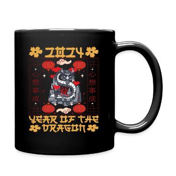 Chinese New Year Year Of The Dragon 2024 - Full Colour Mug - black - Right