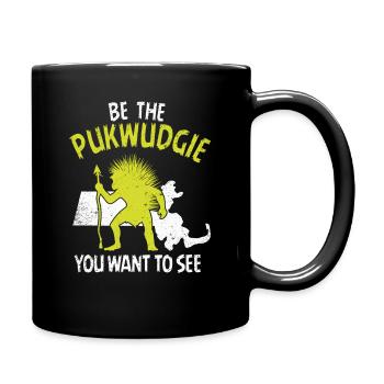 Pukwudgie Kryptide Folklore Mythen - Tasse einfarbig - Schwarz - Rechts