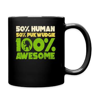 Pukwudgie Kryptide Folklore Mythen - Tasse einfarbig - Schwarz - Rechts