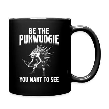 Pukwudgie Kryptide Folklore Mythen - Tasse einfarbig - Schwarz - Rechts