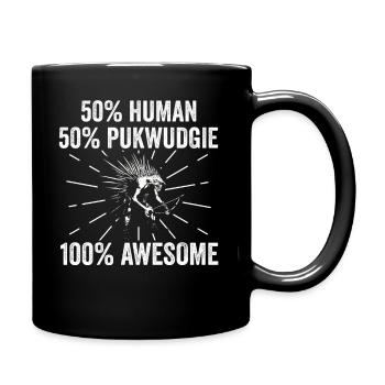 Pukwudgie Kryptide Folklore Mythen - Tasse einfarbig - Schwarz - Rechts