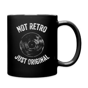 Retro Gamer Core - 8-Bit-Arcade-Nostalgie - Tasse einfarbig - Schwarz - Rechts