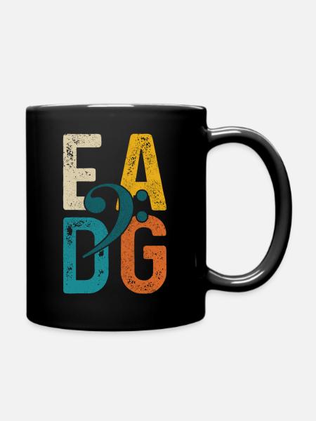 Bassiste Guitare Basse Drôle Cadeau - Mug uni - noir